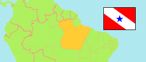 Pará (Brasilien) Karte