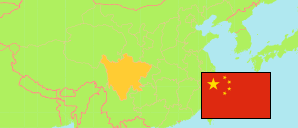 Sìchuān (China) Karte
