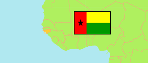 Guinea-Bissau Karte