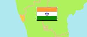 Goa (Indien) Karte