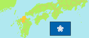 Fukuoka (Japan) Karte