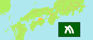 Kagawa (Japan) Karte