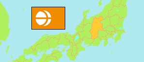 Nagano (Japan) Karte