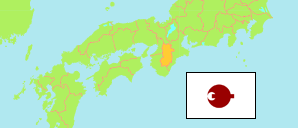 Nara (Japan) Karte