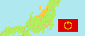 Niigata (Japan) Karte
