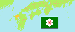 Saga (Japan) Karte