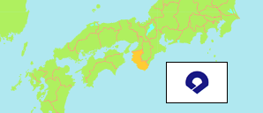 Wakayama (Japan) Karte