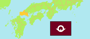 Yamaguchi (Japan) Karte