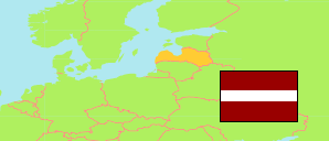 Lettland Karte