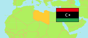Libyen Karte