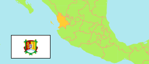 Nayarit (Mexiko) Karte