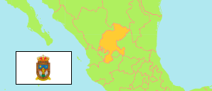 Zacatecas (Mexiko) Karte