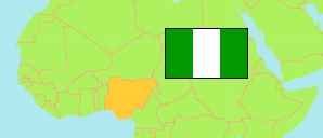 Nigeria Karte