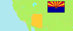 Arizona (USA) Karte