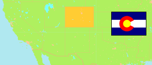 Colorado (USA) Karte