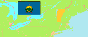 Vermont (USA) Karte