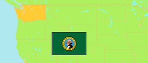 Washington (USA) Karte