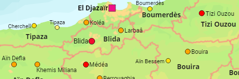 Algeria Major Cities