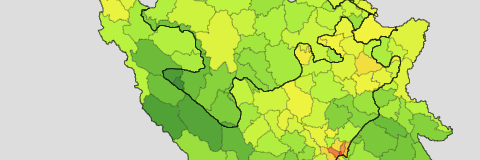 Bosnien Gemeinden