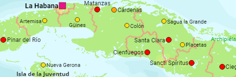 Cuba Cities