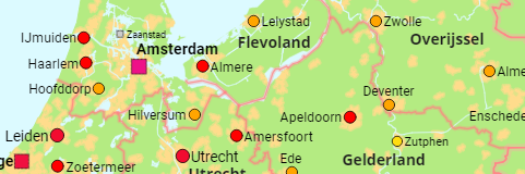 Niederlande urbane Siedlungen
