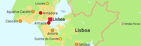Portugal Urban Areas
