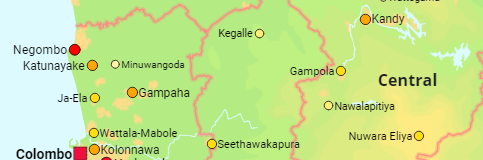 Sri Lanka Cities