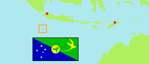 Christmas Island (Australia) Map