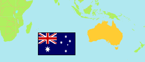 Australien Karte