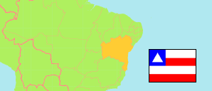 Bahia (Brazil) Map