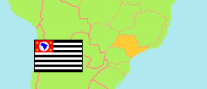 São Paulo (Brazil) Map