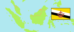 Brunei Karte