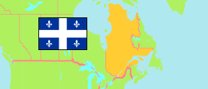 Québec / Quebec (Canada) Map