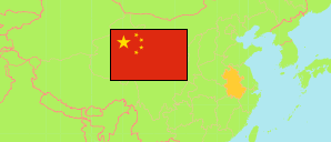 Ānhuī (China) Karte