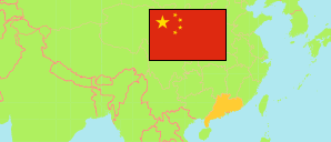 Guăngdōng (China) Karte