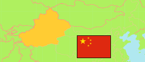 Xīnjiāng (China) Karte