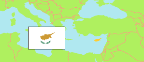 Zypern Karte