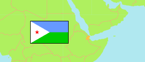 Dschibuti Karte