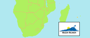 Réunion Karte