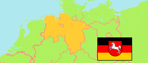 Niedersachsen (Deutschland) Karte