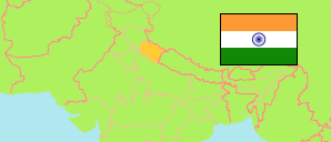 Uttarākhand / Uttaranchal (Indien) Karte