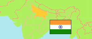 Uttar Pradesh (India) Map