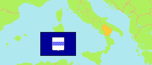 Basilicata (Italy) Map