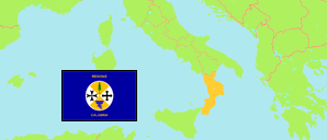 Calabria (Italy) Map