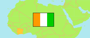 Ivory Coast Map