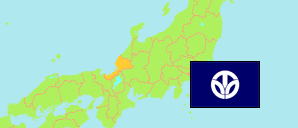 Fukui (Japan) Karte
