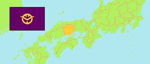 Okayama (Japan) Karte
