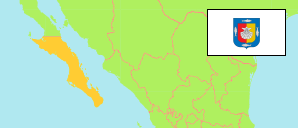 Baja California Sur (Mexico) Map