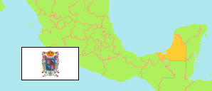 Campeche (Mexiko) Karte
