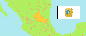 San Luis Potosí (Mexiko) Karte